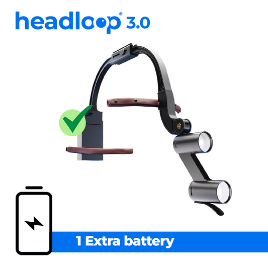 Extra batteries for Headloop 3.0